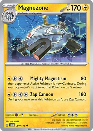 SV08 Surging Sparks 060/191 Magnezone - Reverse Holofoil - Uncommon