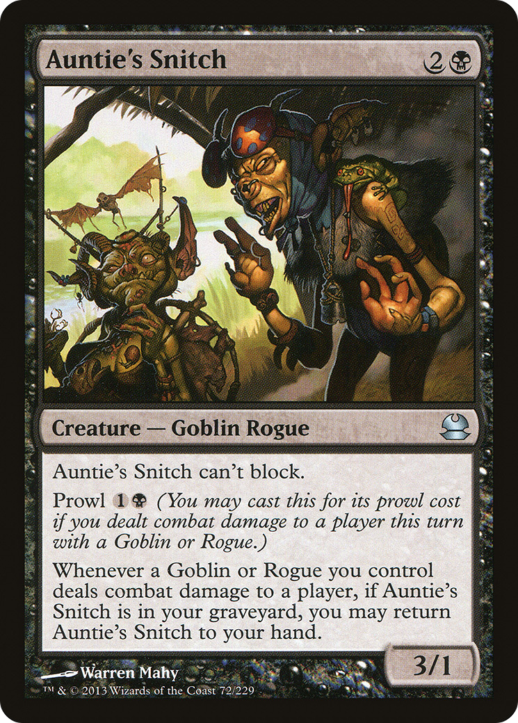 Modern Masters - (MMA-072) - Auntie's Snitch