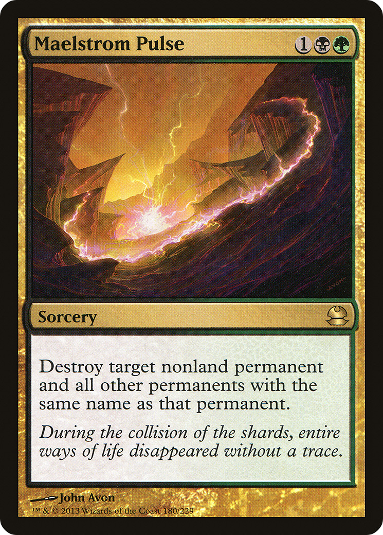 Modern Masters - (MMA-180) - Maelstrom Pulse Foil