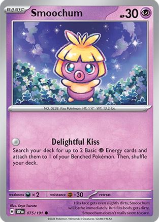 SV08 Surging Sparks 075/191 Smoochum - Common
