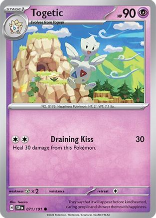 SV08 Surging Sparks 071/191 Togetic - Common