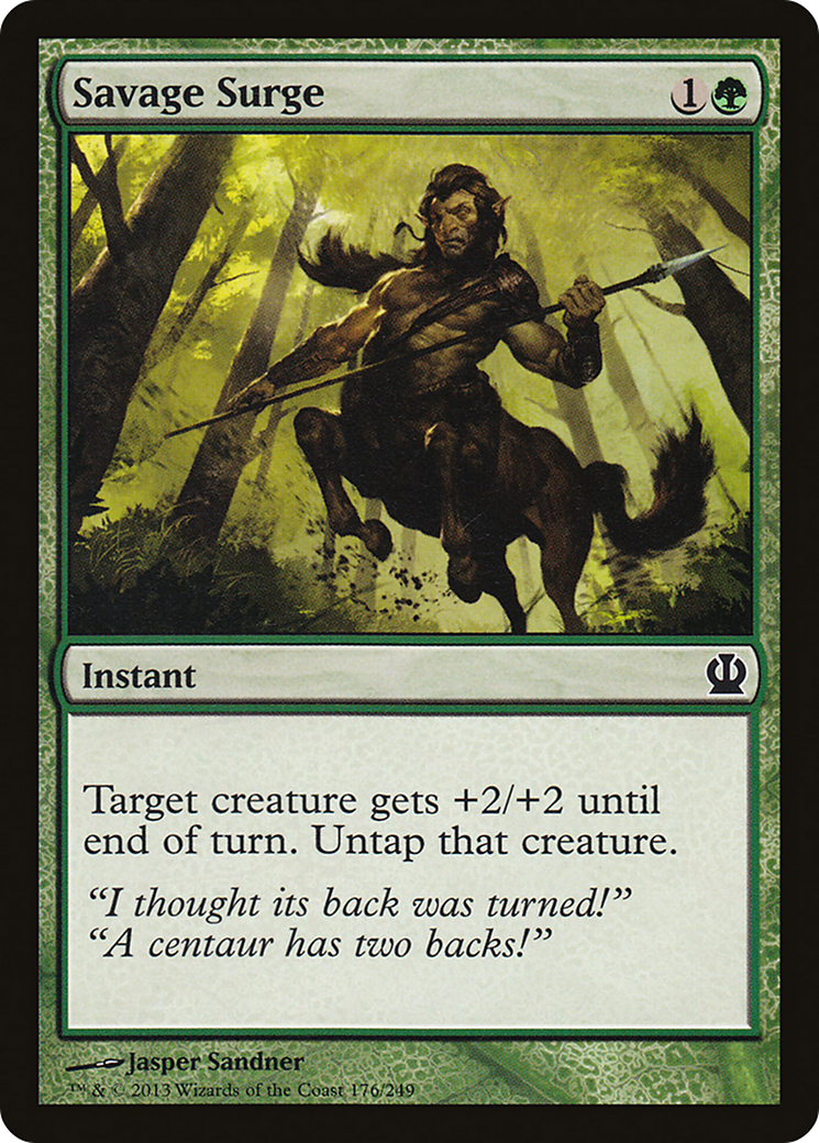 Theros - (THS-176) - Savage Surge