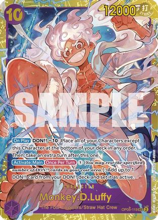 Premium Booster The Best OP05-119 Monkey.D.Luffy (OP05-119) (Reprint) (OP05-119) - Foil - Secret Rare