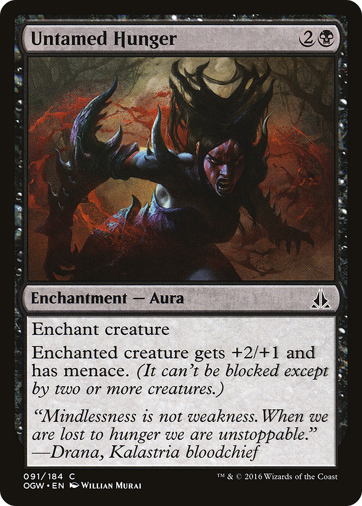 Oath of the Gatewatch - (OGW-091) - Untamed Hunger