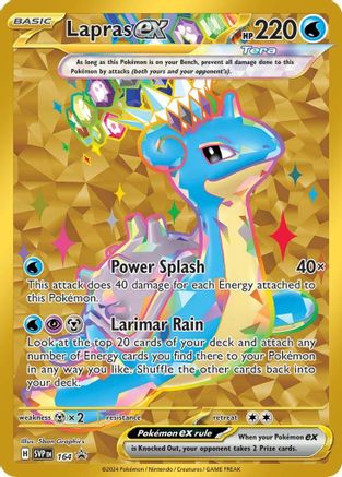SV Scarlet & Violet Promo Cards 164 Lapras ex - Holofoil - Promo