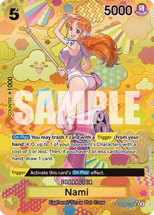 Emperors in the New World OP08-106 Nami (SP) (OP08-106) - Foil - Super Rare