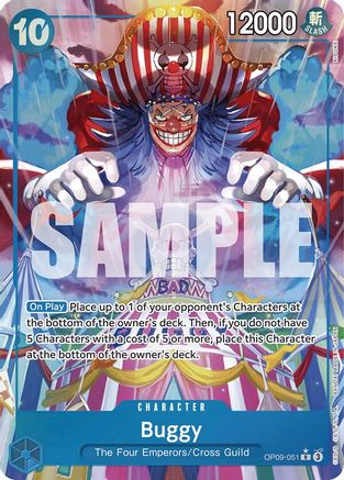 Emperors in the New World OP09-051 Buggy (051) (Alternate Art) (OP09-051) - Foil - Rare