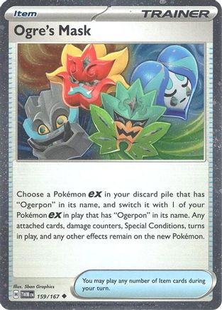 Miscellaneous Cards & Products 159/167 Ogre's Mask - Holofoil - Promo