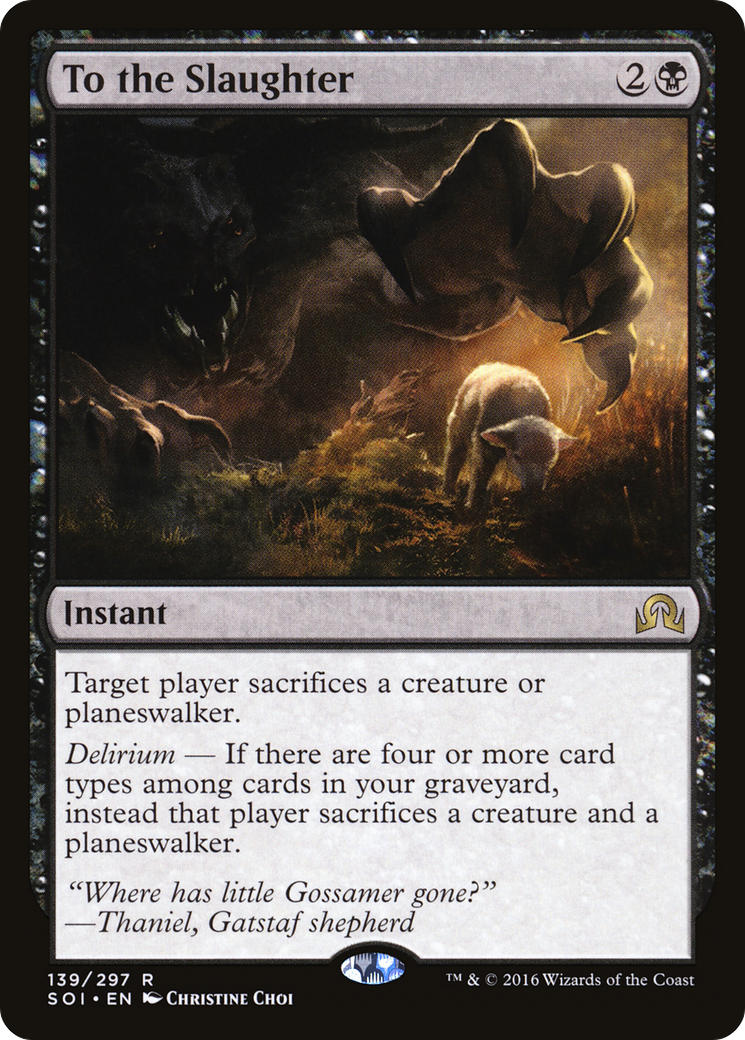 Shadows over Innistrad - (SOI-139) - To the Slaughter