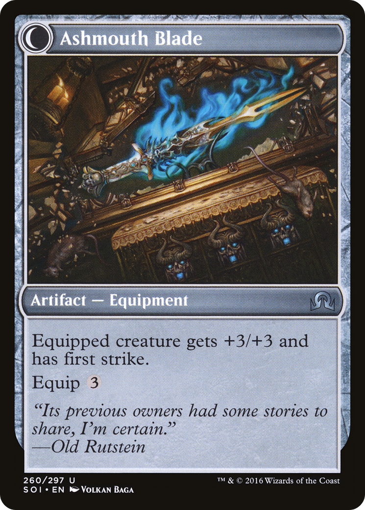 Shadows over Innistrad - (SOI-260) - Neglected Heirloom: (Double Faced Transform) Foil