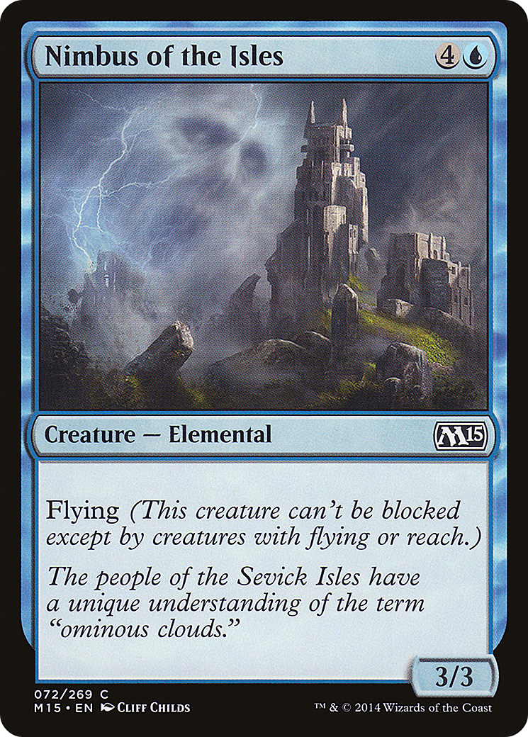 Magic 2015 - (M15-072) - Nimbus of the Isles Foil