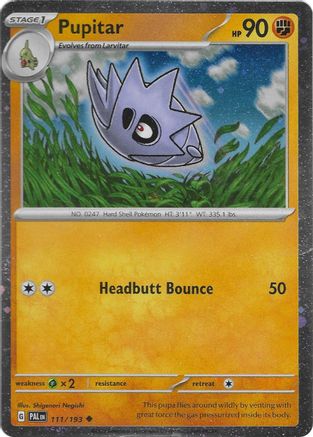 Miscellaneous Cards & Products 111/193 Pupitar - Holofoil - Promo