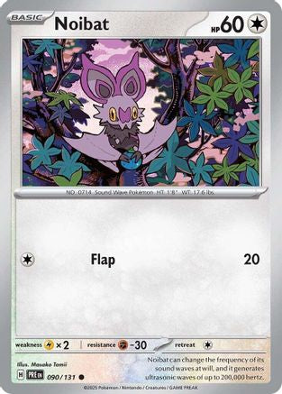 SV Prismatic Evolutions 090/131 Noibat - Common
