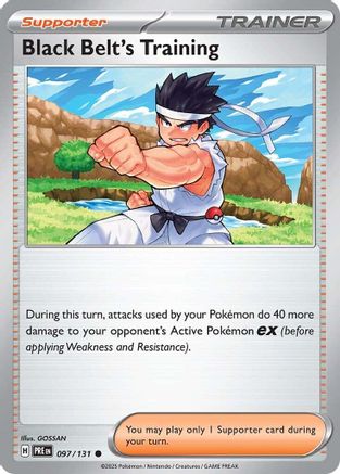 SV Prismatic Evolutions 097/131 Black Belt's Training - Common