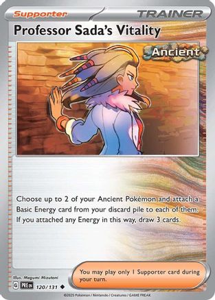SV Prismatic Evolutions 120/131 Professor Sada's Vitality - Uncommon
