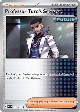 SV Prismatic Evolutions 121/131 Professor Turo's Scenario - Uncommon