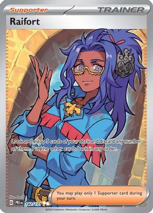 SV Prismatic Evolutions 142/131 Raifort - Holofoil - Ultra Rare