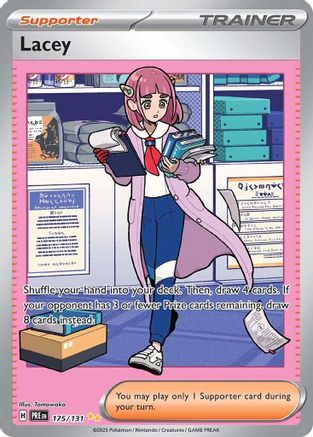 SV Prismatic Evolutions 175/131 Lacey - Holofoil - Special Illustration Rare
