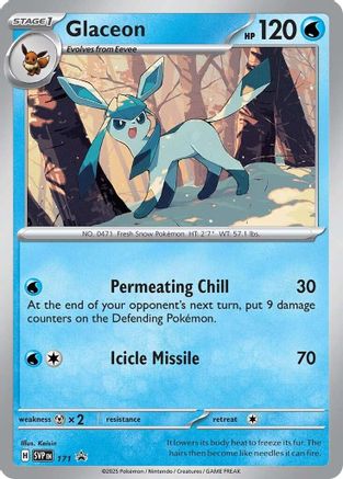 SV Scarlet & Violet Promo Cards 171 Glaceon - Holofoil - Promo