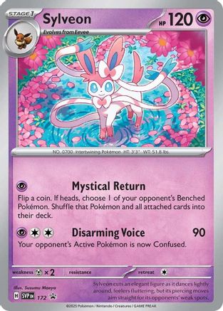 SV Scarlet & Violet Promo Cards 172 Sylveon - Holofoil - Promo