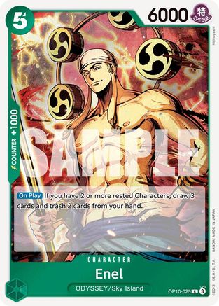 Royal Blood OP10-025 Enel (OP10-025) - Foil - Rare