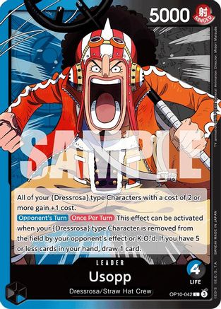 Royal Blood OP10-042 Usopp (042) (OP10-042) - Leader