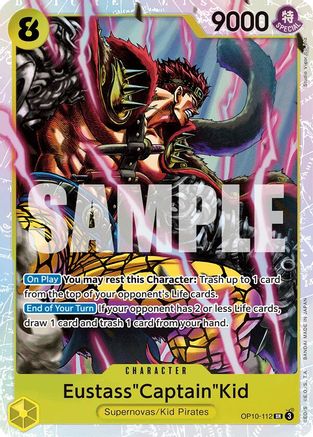 Royal Blood OP10-112 Eustass"Captain"Kid (112) (OP10-112) - Foil - Super Rare
