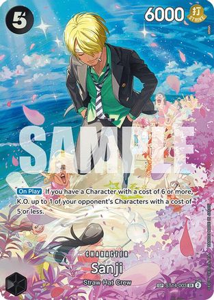 Royal Blood ST14-003 Sanji (SP) (ST14-003) - Foil - Super Rare