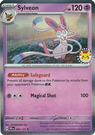 Miscellaneous Cards & Products 040/131 Sylveon - Holofoil - Rare