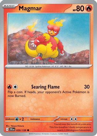SV09 Journey Together 020/159 Magmar - Common