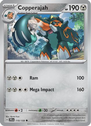 SV09 Journey Together 110/159 Copperajah - Reverse Holofoil - Uncommon