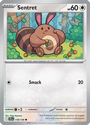 SV09 Journey Together 118/159 Sentret - Common