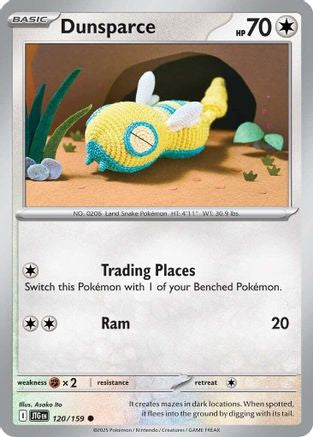 SV09 Journey Together 120/159 Dunsparce - Common