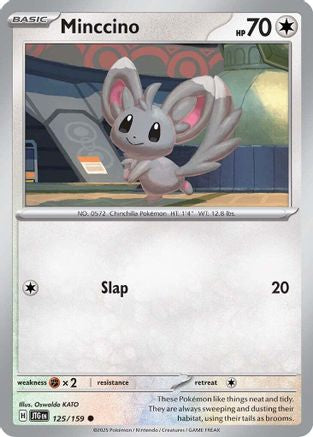 SV09 Journey Together 125/159 Minccino - Common