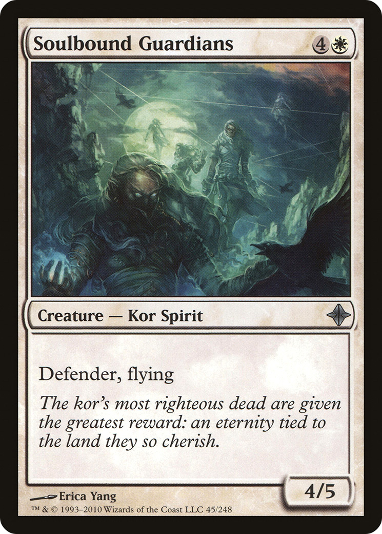 Rise of the Eldrazi - (ROE-045) - Soulbound Guardians