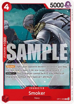 A Fist of Divine Speed OP11-005 Smoker (OP11-005) - Common