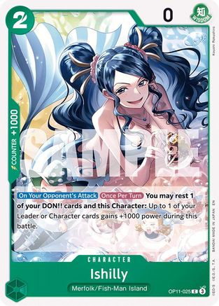 A Fist of Divine Speed OP11-025 Ishilly (OP11-025) - Common