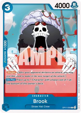 A Fist of Divine Speed OP11-056 Brook (OP11-056) - Foil - Rare