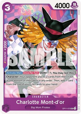 A Fist of Divine Speed OP11-072 Charlotte Mont-d'or (OP11-072) - Uncommon