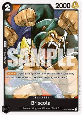 A Fist of Divine Speed OP11-090 Briscola (OP11-090) - Common