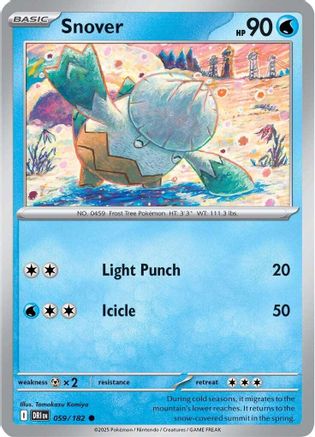 SV10 Destined Rivals 059/182 Snover - Common