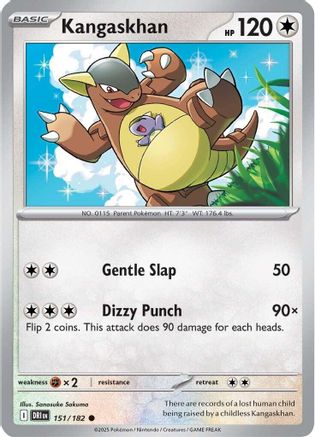 SV10 Destined Rivals 151/182 Kangaskhan - Reverse Holofoil - Common