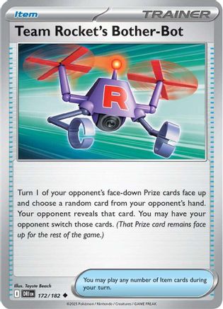 SV10 Destined Rivals 172/182 Team Rocket's Bother-Bot - Uncommon