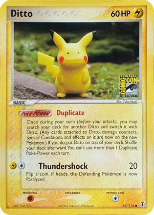 Miscellaneous Cards & Products 039/113 Ditto - Uncommon