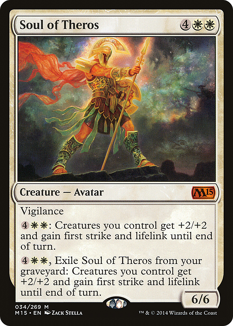 Magic 2015 - (M15-034) - Soul of Theros Foil