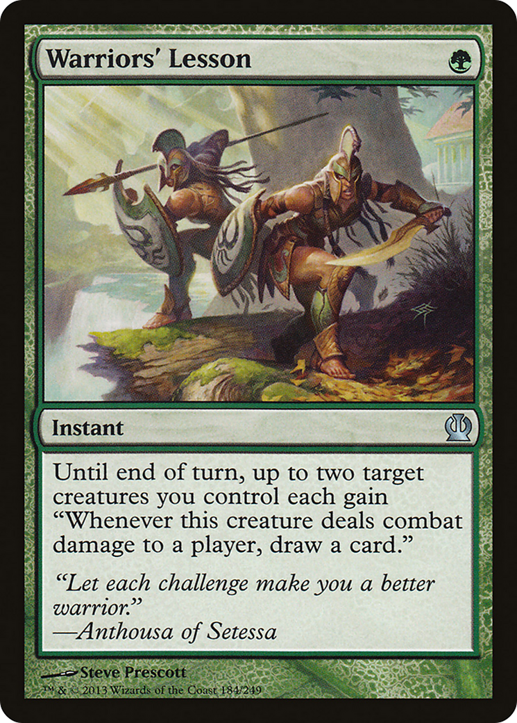 Theros - (THS-184) - Warriors' Lesson