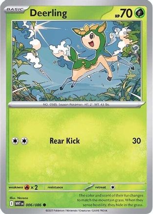 SV White Flare 006/086 Deerling - Common