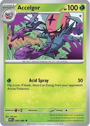 SV White Flare 009/086 Accelgor - Uncommon