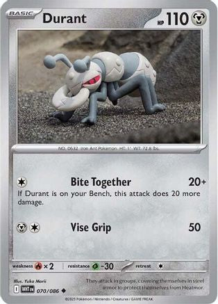 SV White Flare 070/086 Durant - Uncommon