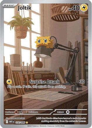 SV White Flare 116/086 Joltik - Holofoil - Illustration Rare